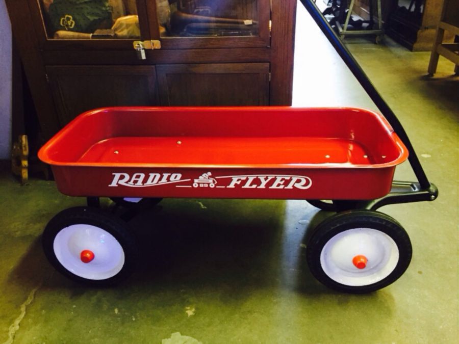 Vintage Radio Flyer Wagon The Packrats Den